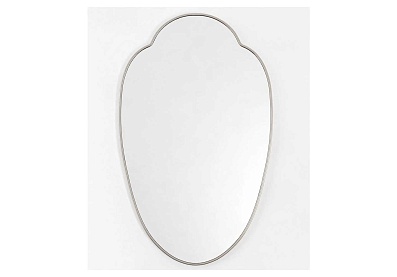 Зеркало Milis Silver в тонкой раме Smal, стиль Скандинавский Неоклассика Современный, гарантия 