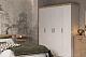 Спальня Магнум 12, тип кровати Корпусные, цвет Блан-шене, Дуб бунратти - фото 4
