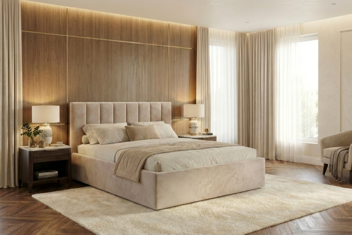 Двуспальные кровати - изображение №4 "Кровать Агата 160х200 с подъемным механизмом"  на www.Angstrem-mebel.ru